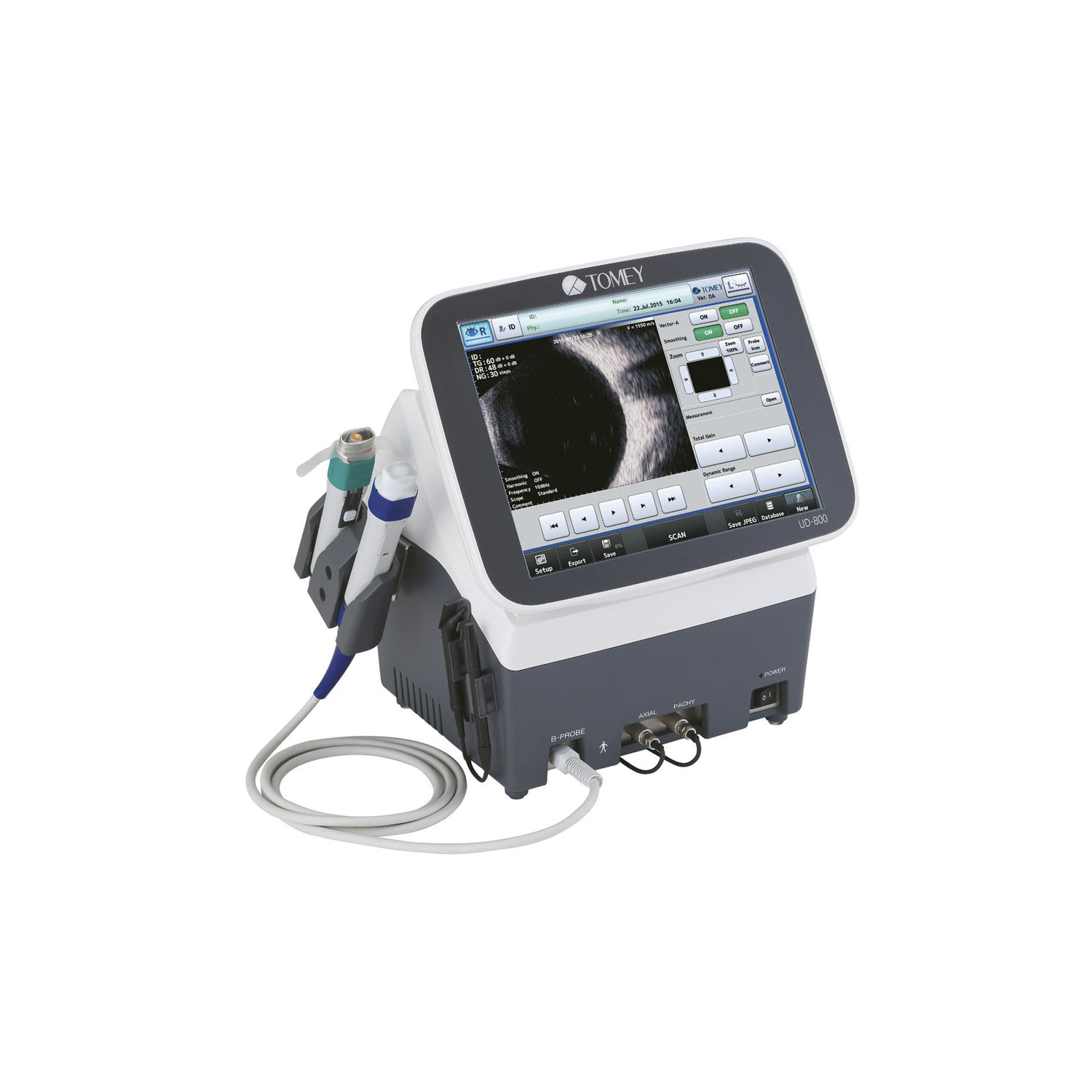 UD-800 Ultrasonic A/B Scanner and Pachymeter