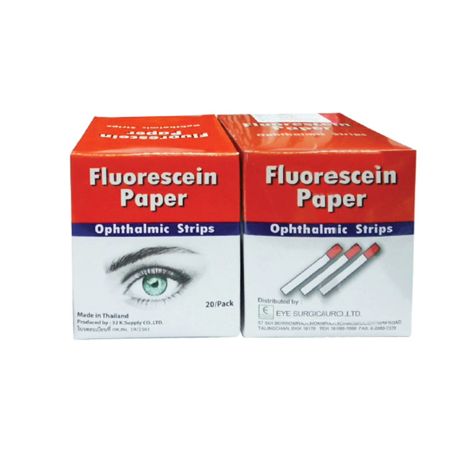 Fluorescein Paper